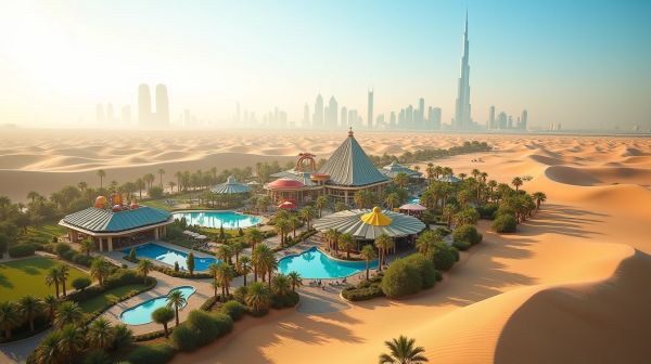 5 parcs d'aventure à Dubaï pour une expérience de tyrolienne inoubliable